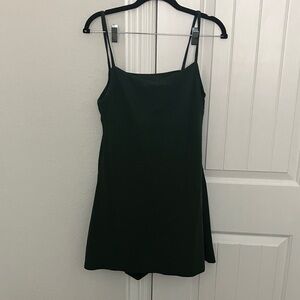 Lululemon Dark Green Athletic Dress